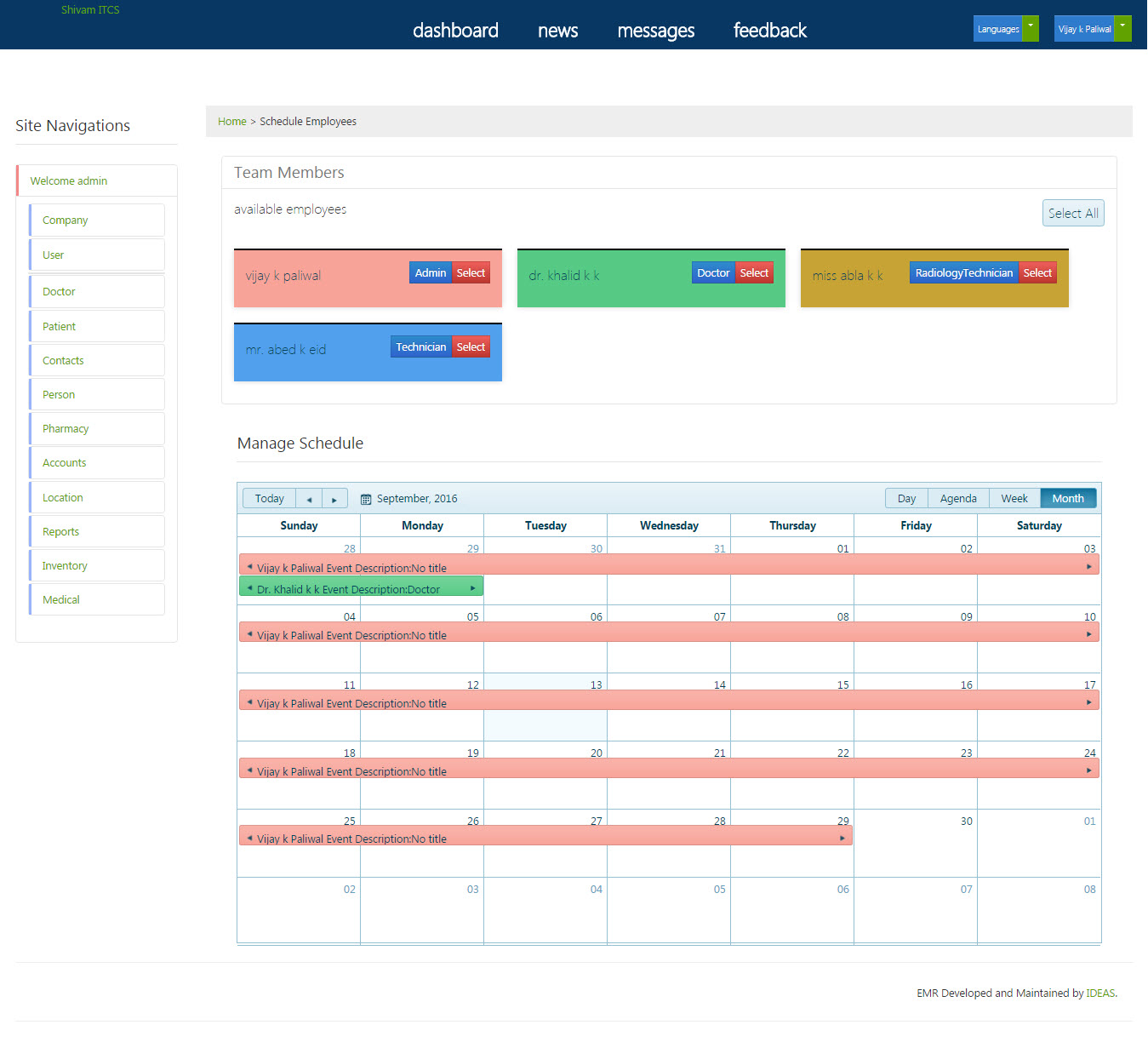 Electronic Medical Reports Project